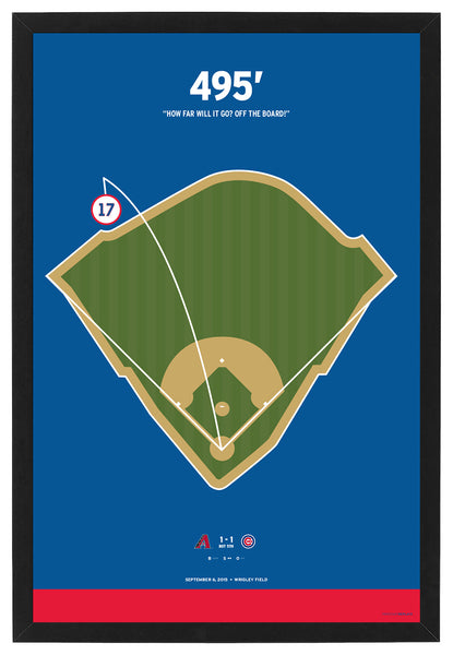 Cubs Kris Bryant 495' Print