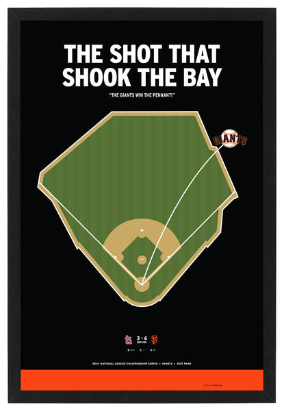 Giants Shot That Shook the Bay Print