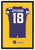 Minnesota Vikings Justin Jefferson Autographed Jersey Framed Print