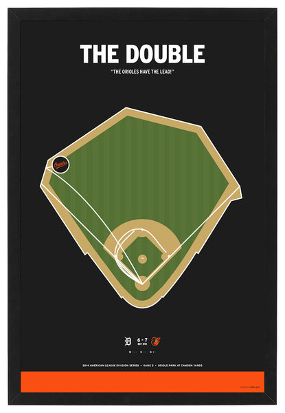 Orioles 2014 ALDS Double Print