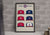 Nationals History of Ball Caps Poster