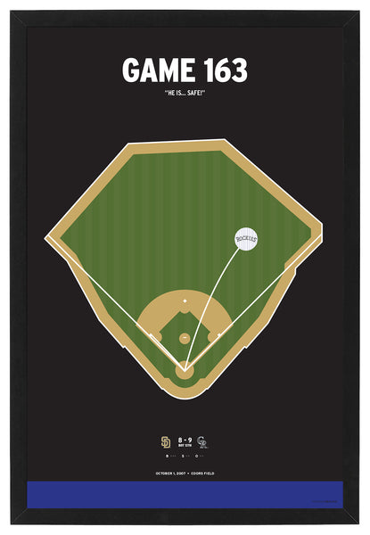 Rockies Game 163 Print