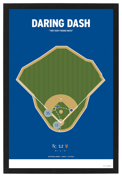 Royals Hosmer's Daring Dash Print