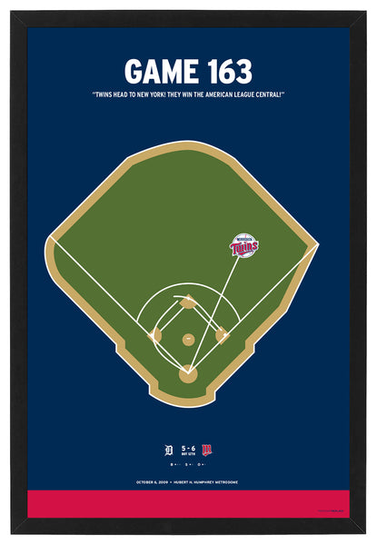 Twins Game 163 Print