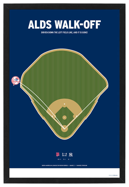 Yankees Teixeira's Walk-Off Print