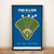 Dodgers Four Home Runs In A Row Print