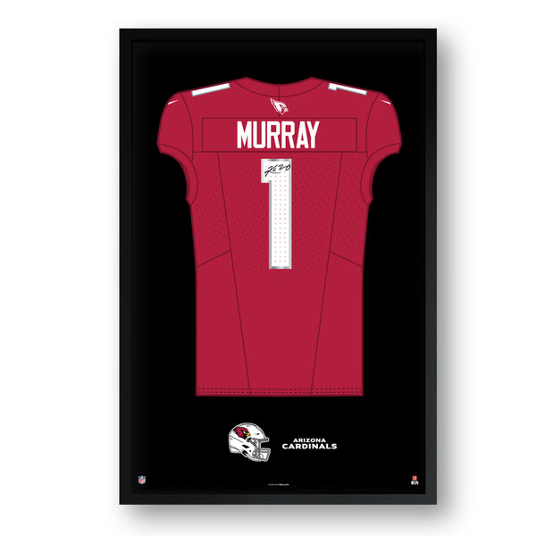 Arizona Cardinals Kyler Murray Autographed Jersey Framed Print