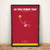 Chiefs 65 Toss Power Trap Framed Print