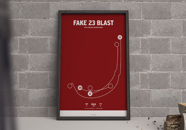 Remember the Titans Fake 23 Blast with a Backside George Reverse Frame