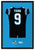 Carolina Panthers Bryce Young Autographed Jersey Framed Print