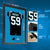 Carolina Panthers Luke Kuechly Jersey Framed Print
