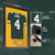 Green Bay Packers Brett Favre Jersey Framed Print