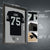 Oakland Raiders Howie Long Jersey Framed Print