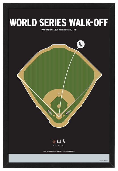 White Sox World Series Walk-Off Print
