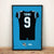 Carolina Panthers Bryce Young Autographed Jersey Framed Print