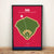 Angels Albert Pujols 500 Home Runs Framed Print