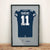 Dallas Cowboys Micah Parsons Autographed Jersey Framed Print