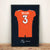 Denver Broncos Russell Wilson Autographed Jersey Framed Print