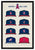 Angels History of Ball Caps Framed Print