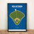 Dodgers Red October Poster