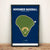 Yankees November Baseball Print