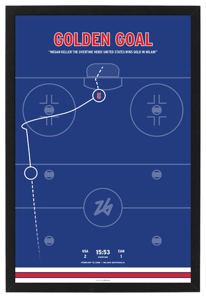 USA Women's Hockey — Golden Goal for Gold