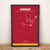 Chiefs Mahomes to Hardman Corndog Framed Print