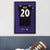 Baltimore Ravens Ed Reed Jersey Framed Print