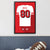 San Francisco 49ers Jerry Rice Jersey Framed Print