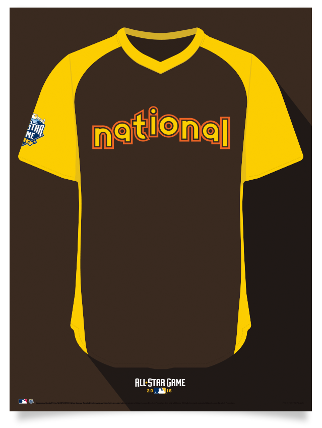 national league all star jersey