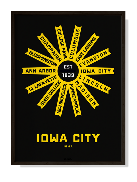 Iowa City, Iowa Print