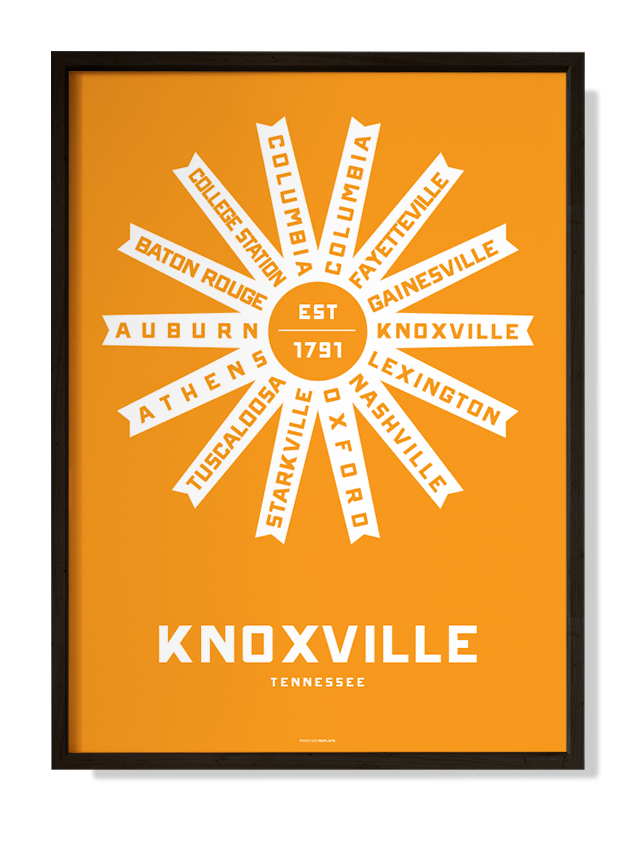 Knoxville, Tennessee Print