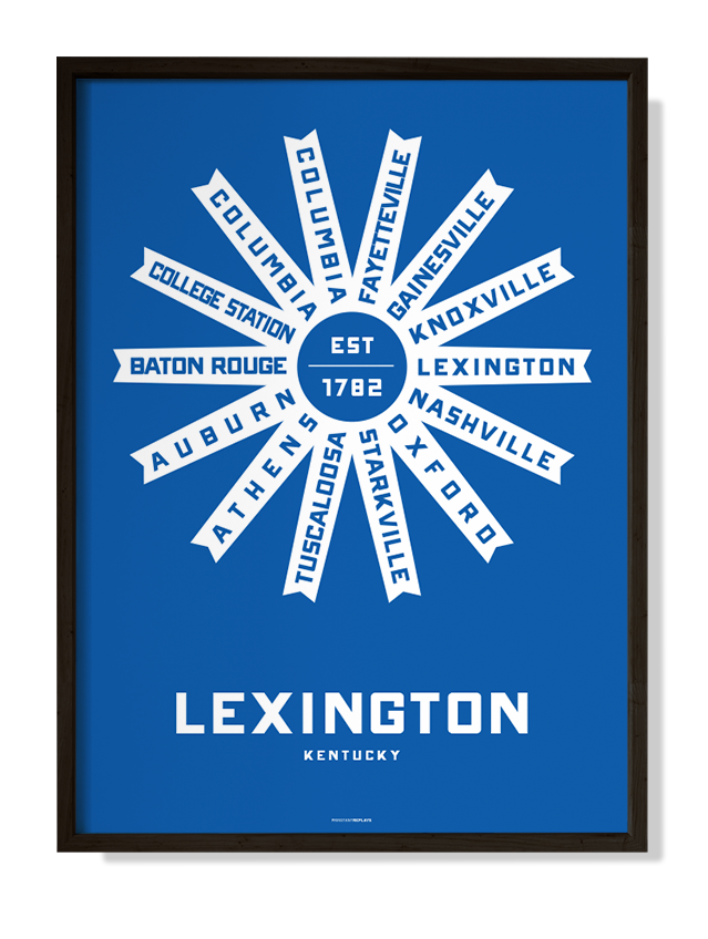 Lexington, Kentucky Print