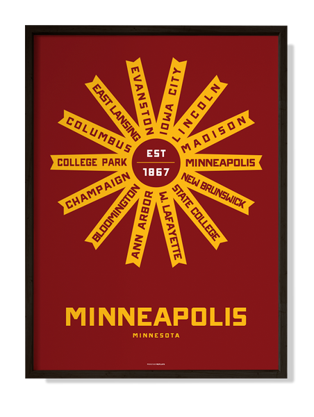Minneapolis, Minnesota Print